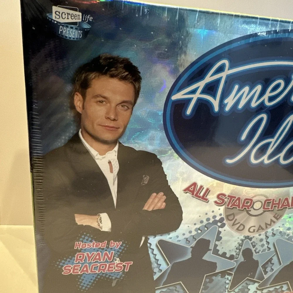 American Idol All Star‎ Challenge DVD Game Microphone Ryan Seacrest New Sealed